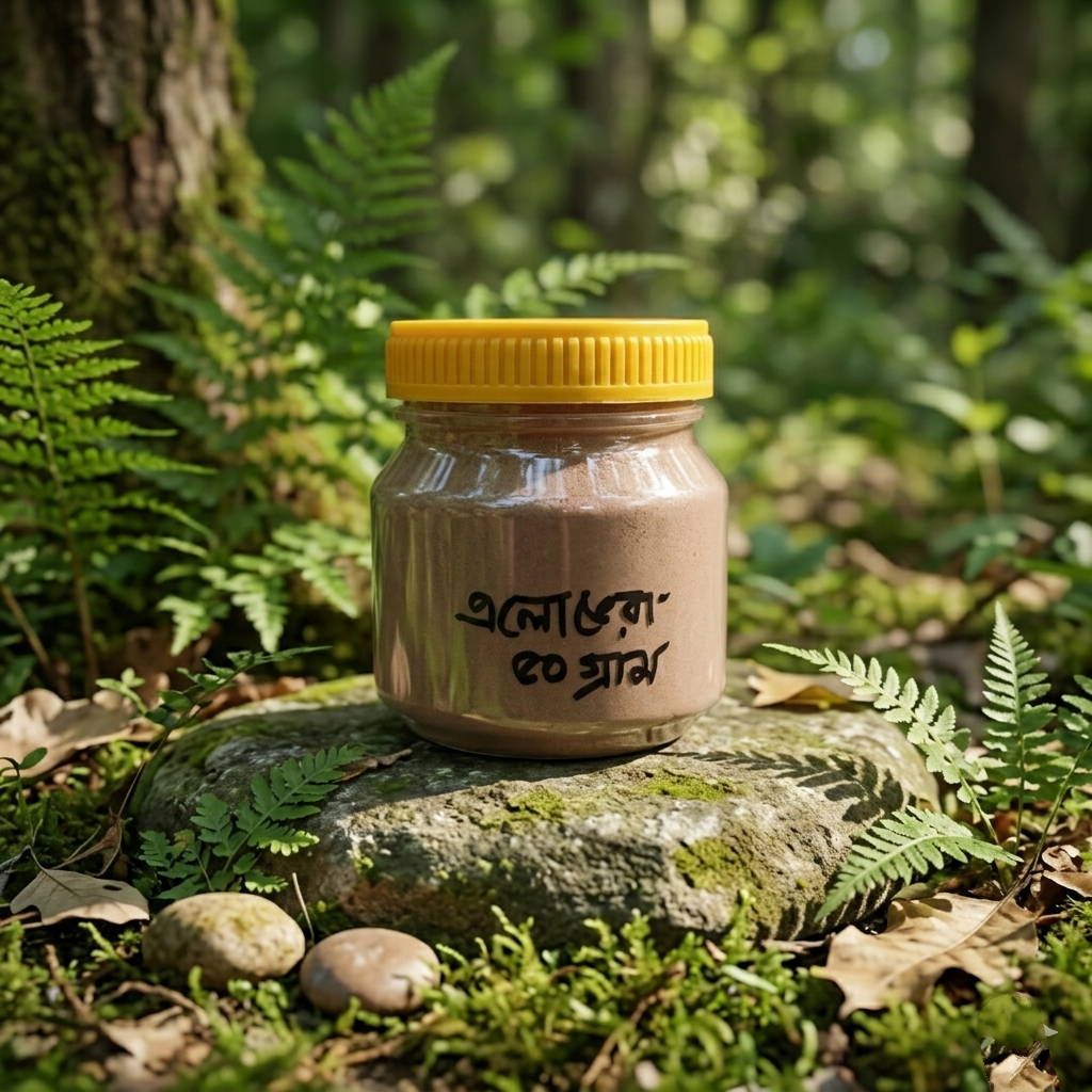 এলোভেরা পাউডার ( elovera powder)  অরগানিক এলোভেরা গুড়া