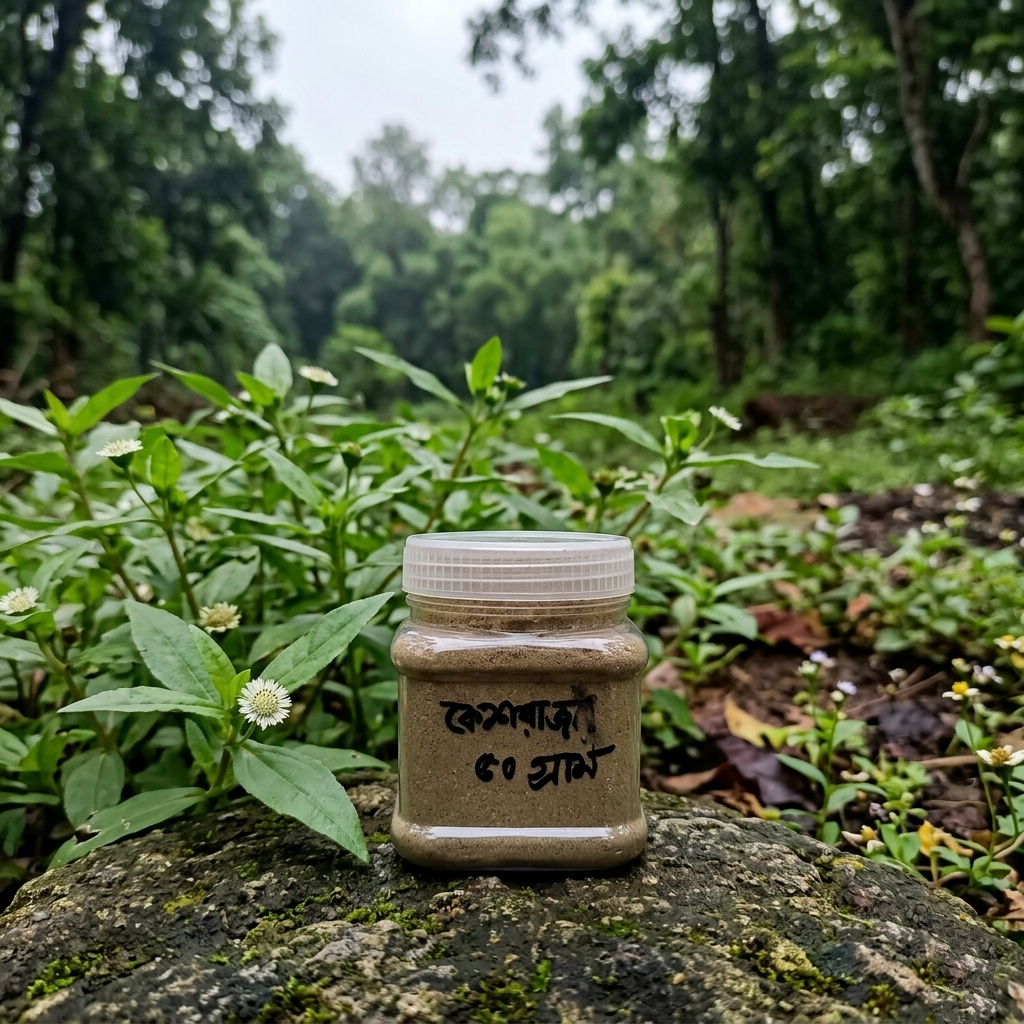 কালোকেশি পাউডার ( kalokeshi powder)  অরগানিক কালোকেশি পাউডার ৫০ গ্রাম