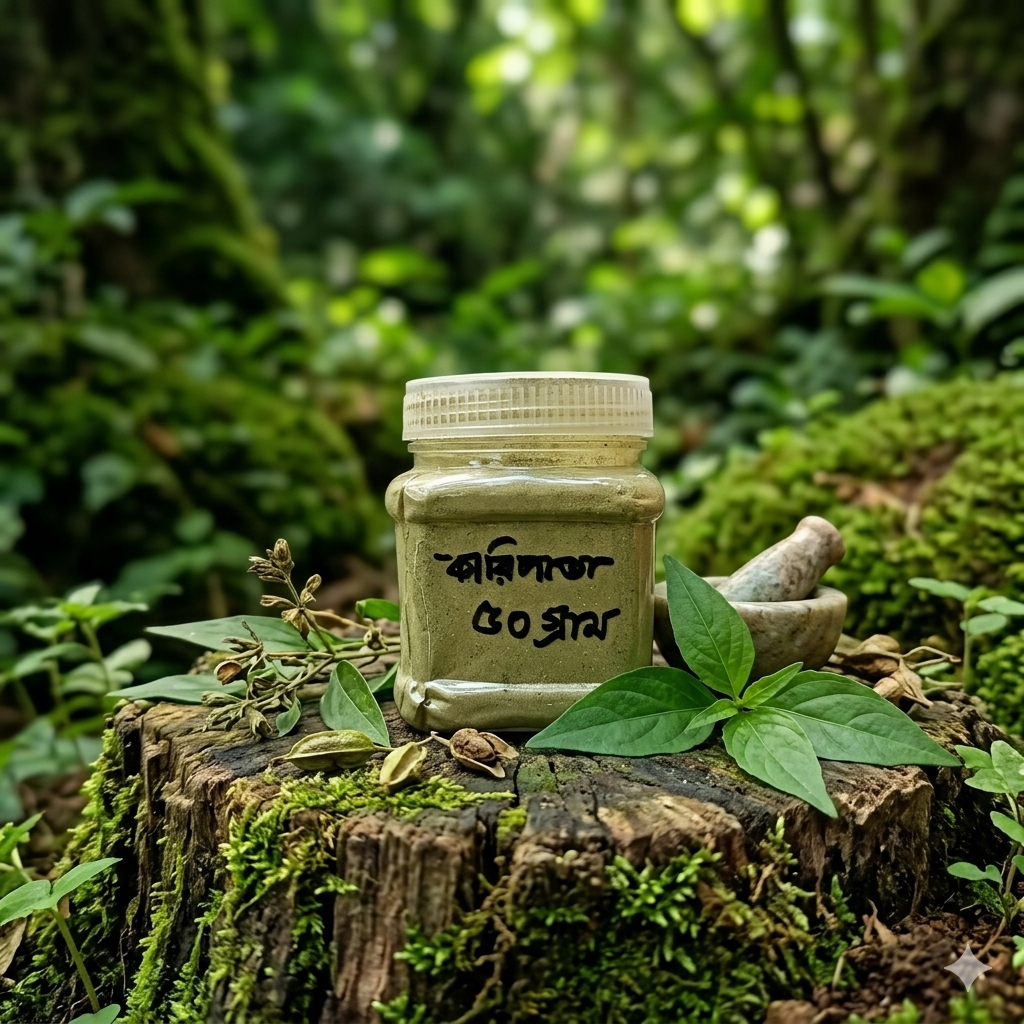কারিপাতা পাউডার ( kari Leaf powder)  অরগানিক কারিপাতা গুড়া  ৫০ গ্রাম