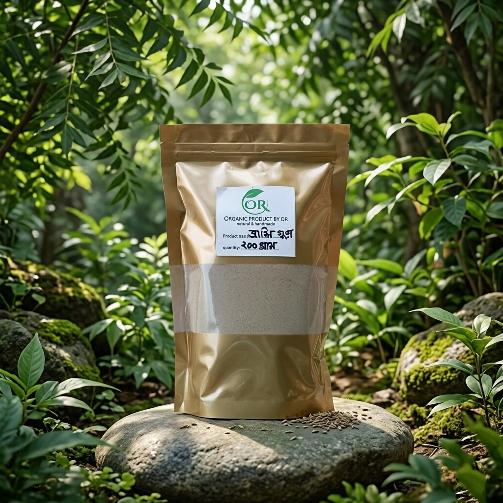ব্রাহ্মী গুড়া (Brahmi Powder) – মস্তিষ্কের শক্তি ও মানসিক প্রশান্তির প্রাকৃতিক সমাধান পরিমাণ :২০০ গ্রাম